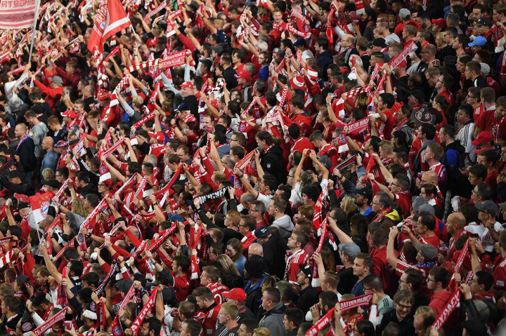 Kemenangan tersebut disambut suka-cita para pendukung Muenchen.