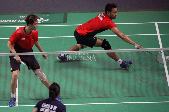 Di semifinal Owi/Butet akan menghadapi unggulan pertama asal Tiongkok, Zheng Siwei/Huang Yaqiong. 