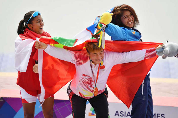 Riska Andriyani menempati urutan kedua melintasi garis finish dengan catatan waktu 49.086 detik sedangkan atlet Tiongkok Sun Mengya yang berada di urutan pertama memiliki catatan waktu 49.070 detik. Sedangkan di urutan ke tiga atau medali perunggu diraih pedayung dari Uzbekistan Rakhmatova Dinoza dengan catatan waktu 49.282 detik.