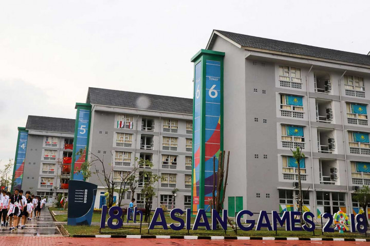 Wisma Atlet Jakabaring Sport City (JSC) berlokasi di kawasan Jakabaring Sport Center, Palembang, Sumsel. Komplek tersebut memiliki sembilan tower dengan setiap gedungnya memiliki 340 kamar yang mampu menampung kurang lebih 3.100 orang.