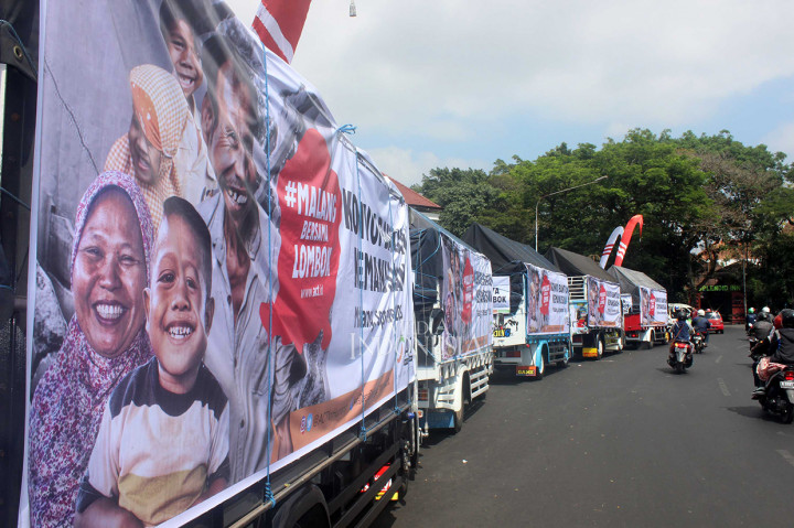 Total bantuan yang dikirimkan kali ini adalah 3 ton beras, 1 ton gula, minyak, sembako, air minum dalam kemasan, alat mandi, Al Quran dan buku bacaan.