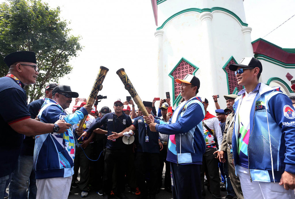 Pawai obor di Ternate tersebut untuk menggelorakan semangat kesetaraan terhadap para penyandang disabilitas di kawasan Indonesia timur terutama dalam bidang olahraga.