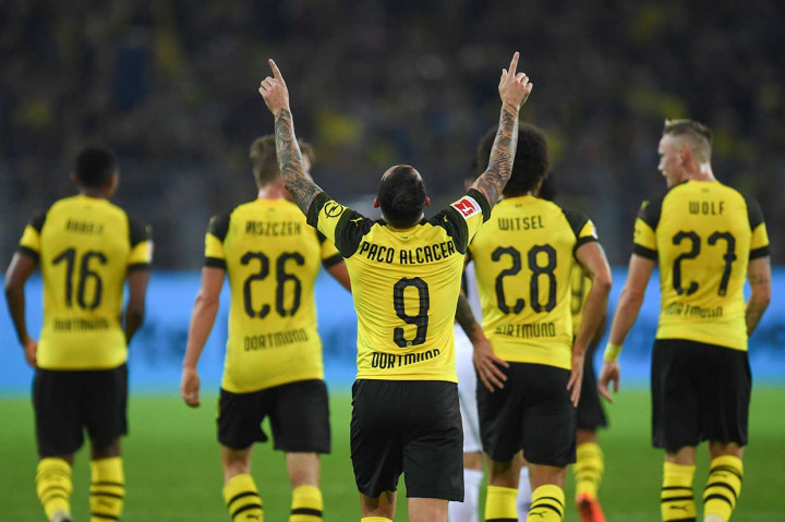 Dortmund mengoleksi tujuh poin dari tiga pertandingan memuncaki klasemen, sementara juara bertahan Bayern Munich yang memiliki enam poin dari dua laga dan akan berhadapan dengan Bayer Leverkusen pada Minggu, 16 September WIB.