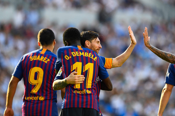 Tiga menit kemudian, Barcelona mencetak gol kedua sekaligus penentu kemenangan mereka lewat Ousmane Dembele. Skor 2-1 bertahan hingga laga usai.
