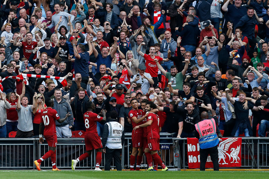 Secara statistik, Liverpool memang kalah penguasaan bola, 40 persen berbanding 60 persen, tapi punya peluang lebih banyak yakni 15 attempts, 10 tepat sasaran. Sementara, Spurs punya delapan attempts dengan tiga on target. Afp Photo/Ian Kington