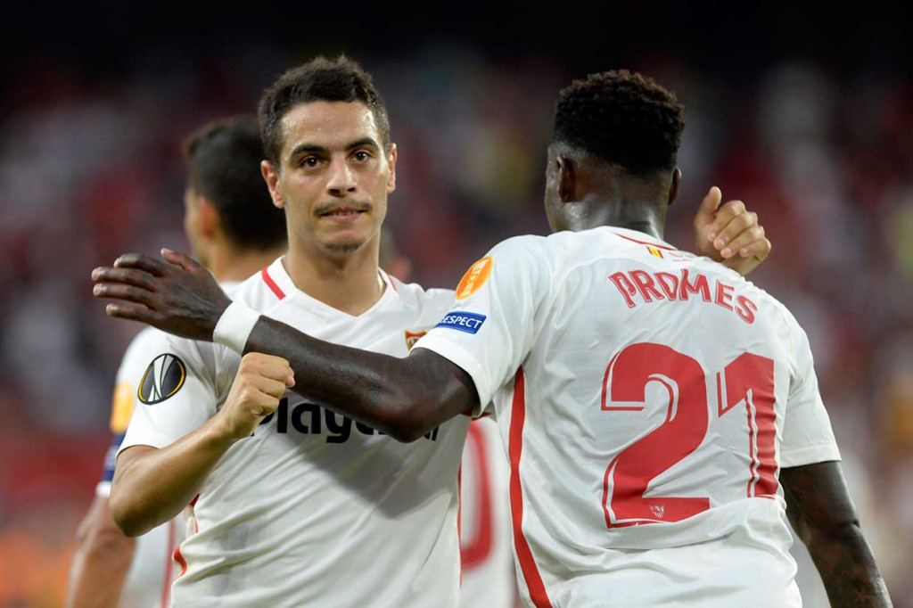 Ben Yedder kembali mencatatkan namanya di papan skor pada menit ke-70 untuk membawa Sevilla unggul 4-1.