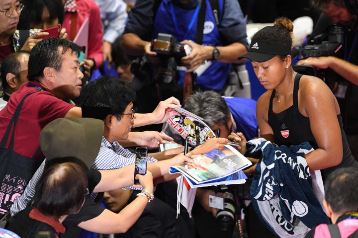 Petenis berusia 20 tahun tersebut di partai final akan menghadapi mantan petenis nomor satu dunia Karolina Pliskova yang di pertandingan lainnya menundukkan Donna Vekic dari Kroasia 6-2, 4-6, 6-3.