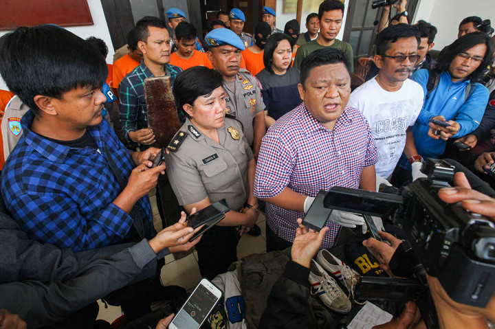 Polisi tak akan berhenti sampai di delapan tersangka. Pihaknya masih menyelidiki guna menangkap pelaku lainnya. Antara Foto/Prabu Kencana