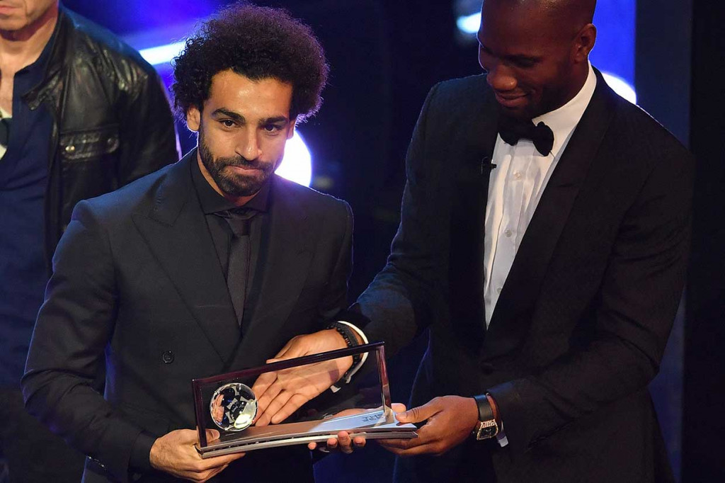 Gol yang dibuat Mohamed Salah saat Liverpool melawan Everton menjadi gol terbaik yang khusus dipilih oleh para penggemar. Gol itu mengungguli gol Gareth Bale saat final Liga Champions.