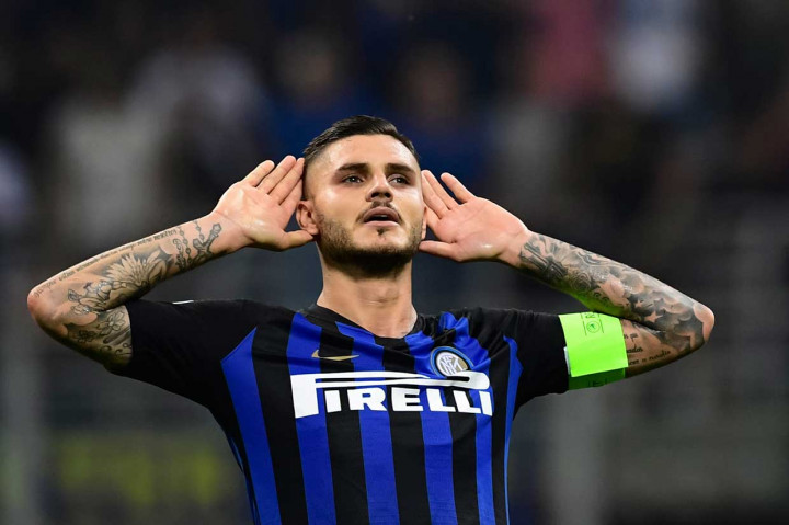 Mauro Icardi yang bertindak sebagai eksekutor menjalankan tugasnya dengan baik untuk mencetak gol perdananya di liga musim ini.