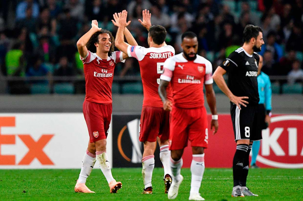 Arsenal memastikan kemenangan mereka menjadi 3-0 pada menit ke-79 lewat gol Matteo Guendouzi menyambut umpan Alexandre Lacazette.