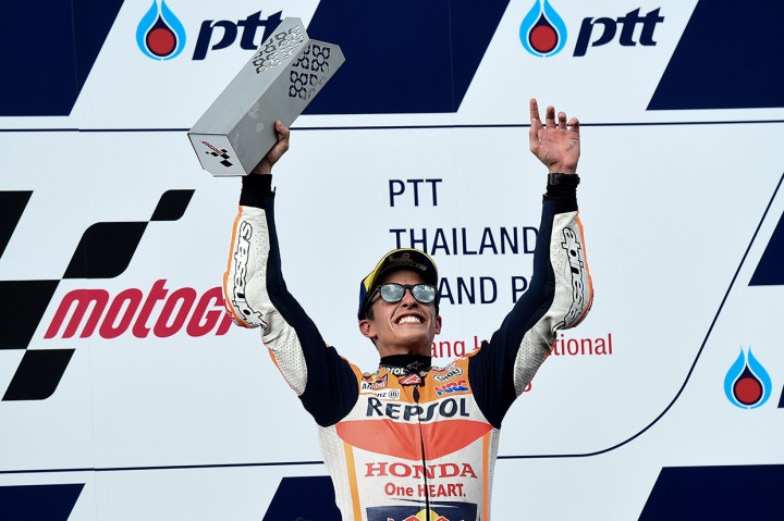 Tambahan poin ini membuat Marquez makin kokoh di puncak klasemen dengan 271. Ia unggul 77 poin atas Dovizioso di posisi kedua. Gelar juara makin dekat dengan Marquez.