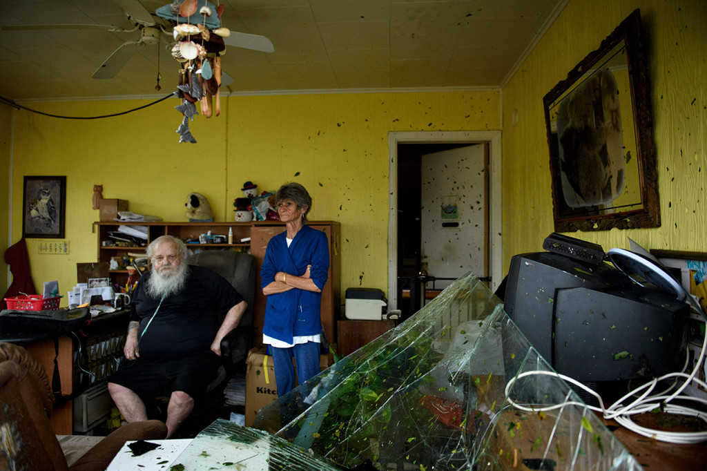 Badai Michael telah menyebabkan kerusakan yang meluas di kawasan Amerika Tengah selama akhir pekan lalu. Afp Photo/Brendan Smialowski