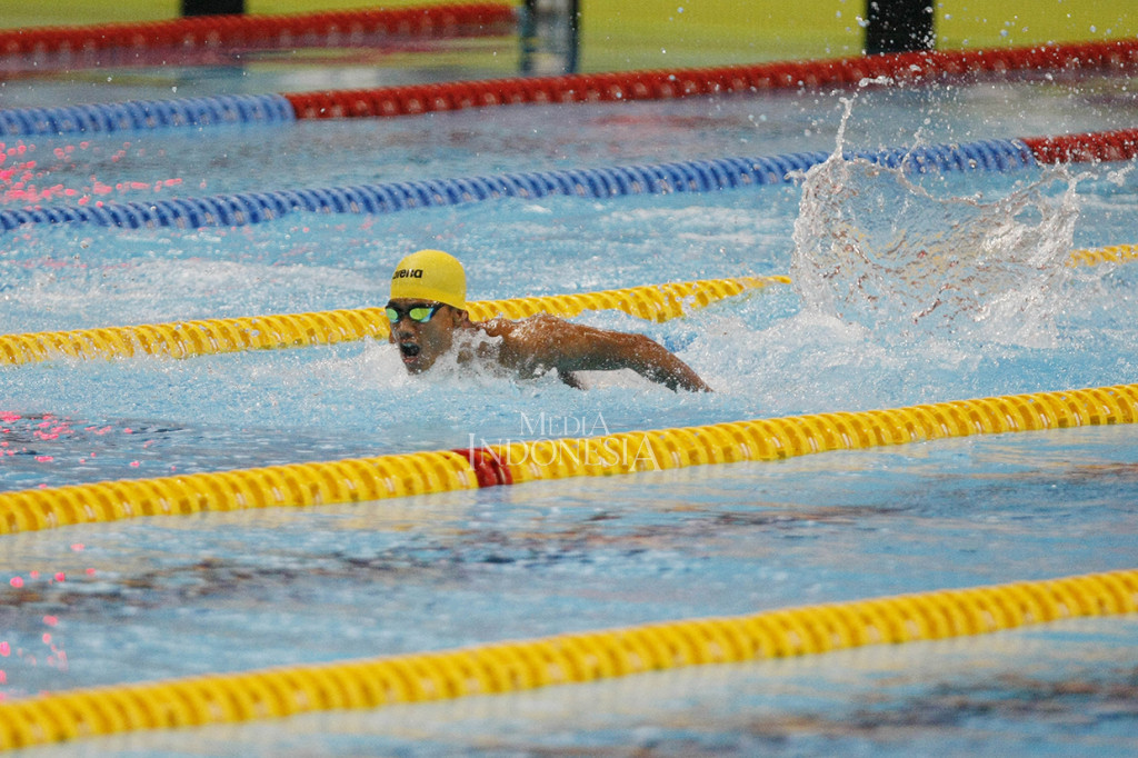Jendi Pangabean yang sebelumnya telah meraih medali emas dan medali perunggu itu menambah koleksi medalinya dengan tambahan satu perak setelah finis kedua dengan catatan waktu 1 menit 6,8 detik.
