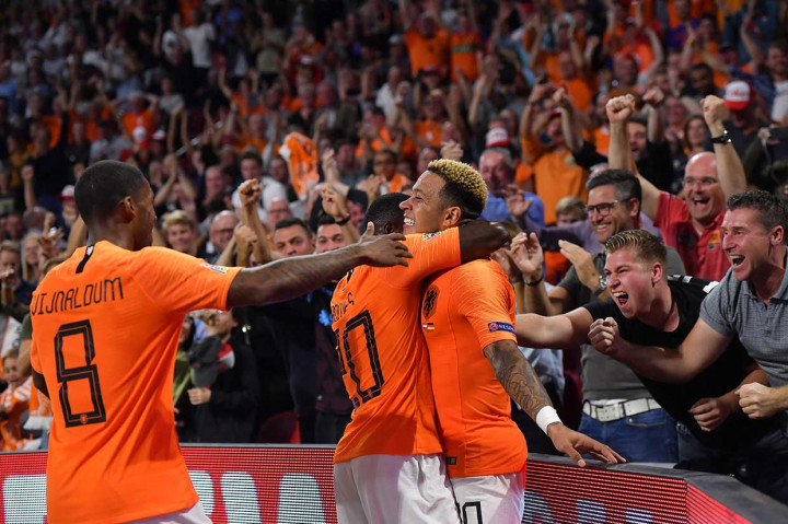 Namun justru Belanda kembali berhasil membobol gawang Jerman yang dikawal oleh Manuel Neuer. Gol kedua Tim Oranye dicetak oleh Memphis Depay menyelesaikan umpan silang Quincy Promes pada menit ke-86.