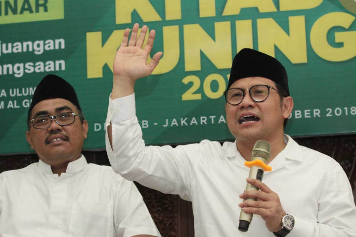 Dalam sambutannya Muhaimin Iskandar mengajak semua pihak untuk mewujudkan politik yang lebih santun dan politik yang jauh dari caci-maki.