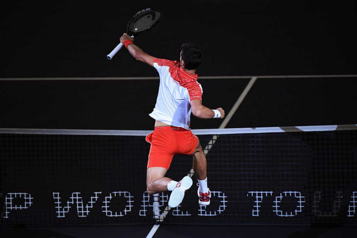 Djokovic mulai menemukan performa terbaiknya musim ini seusai pulih dari cedera siku. Dengan dua gelar Grand Slam di Wimbledon dan AS Terbuka yang diraih sebelumnya, Djokovic dipastikan mengambil takhta Roger Federer sebagai peringkat dua dunia.