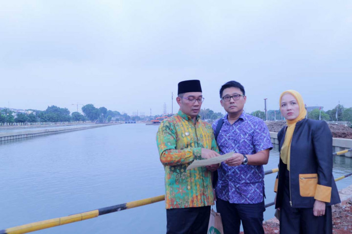 Emil, sapaan Ridwan Kamil menyatakan bahwa revitalisasi Kalimalang dimulai pada awal 2019. 