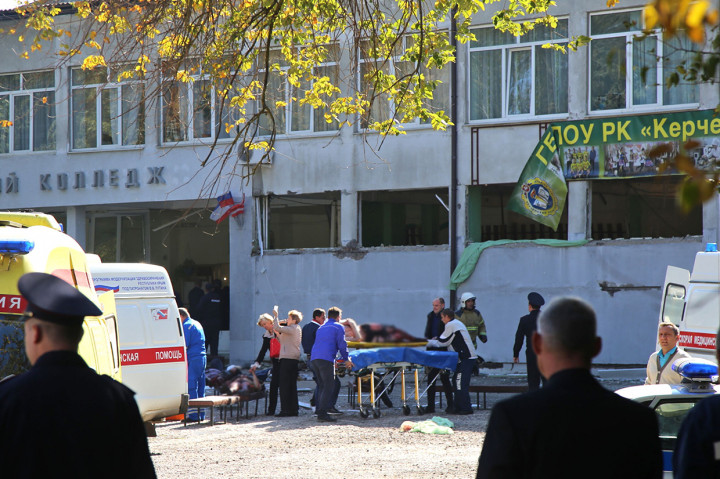 Belum diketahui apa motif penembakan tersebut. Pejabat penegak hukum Rusia mengatakan pelaku bunuh diri setelah menembaki para mahasiswa. Afp Photo/Kerch.FM