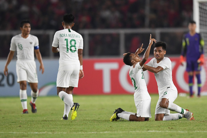 Adapun lima gol balasan Indonesia dicetak oleh Muhammad Luthfi Kamal pada menit ke-28, hat-trick Todd Rivaldo (65', 73', 81') dan Saddil Ramdani (69').