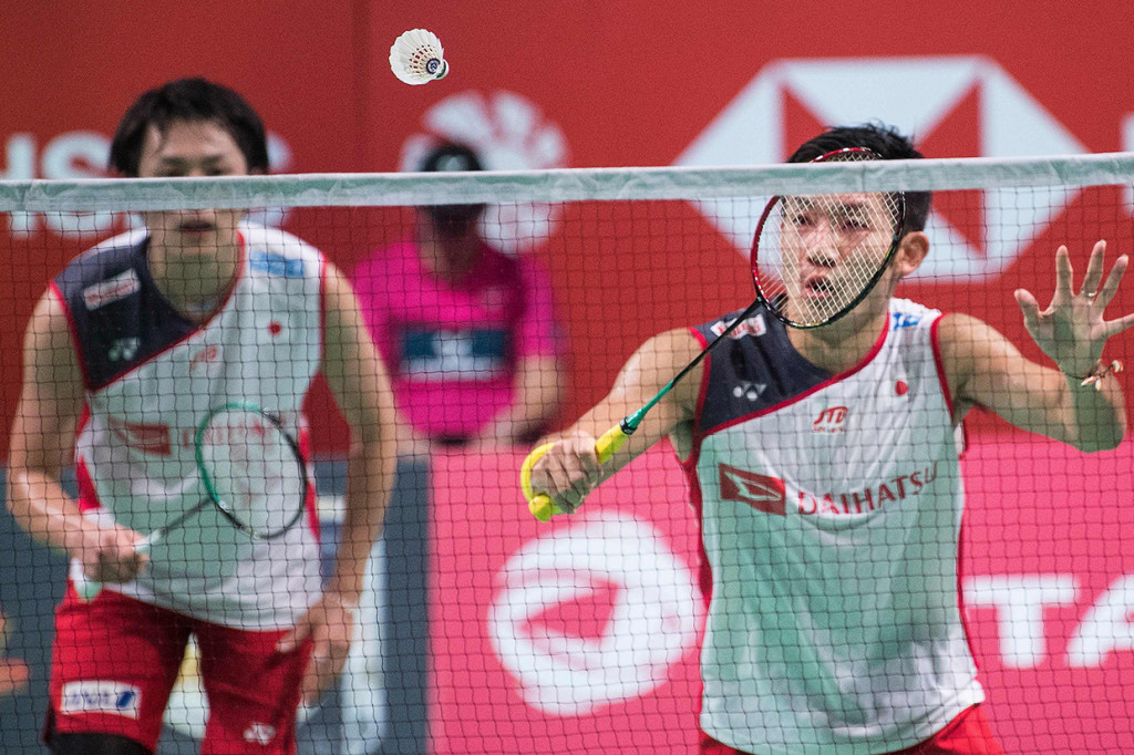 Marcus/Kevin menang atas ganda putra dari Jepang, Takeshi Kamura/Keigo Sonoda dengan angka 21-15 dan 21-16 hanya dalam 36 menit pada final di Odense.
