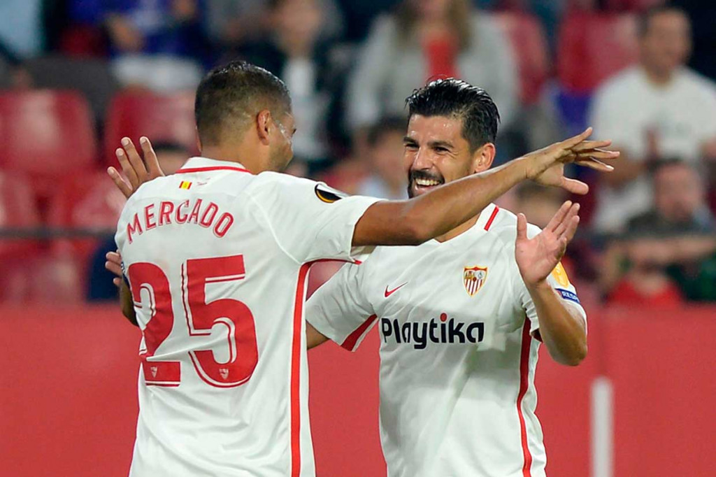 Tujuh menit berselang, Gabriel Mercado mencetak gol penutup bagi timnya, saat ia sukses menyambar bola tendangan sudut. Skor 6-0 bertahan hingga laga usai.