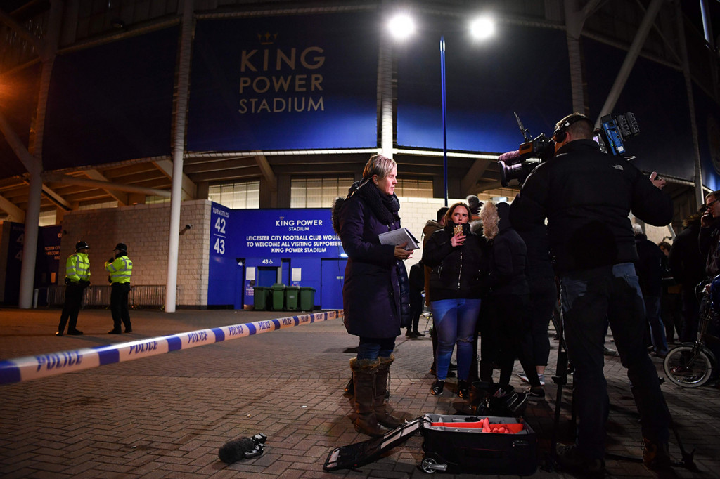 Insiden ini terjadi usai pertandingan antara Leicester melawan West Ham.