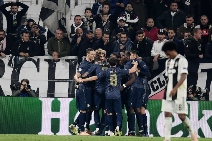 Dua gol penentu kemenangan Manchester United tercipta dalam kurun lima menit terakhir waktu normal, menguburkan keunggulan Juventus lewat gol spektakuler Cristiano Ronaldo pada menit ke-65.