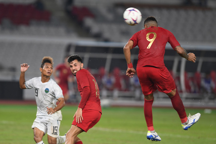 Timnas Indonesia kemudian menambah keunggulan menjadi 3-1 melalui gol sundulan Beto Goncalves pada menit ke-82. 
