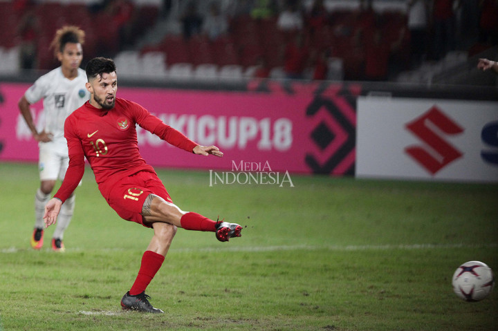 Gol timnas Indonesia pada laga ini dilesakkan oleh Alfath Fathier pada menit ke-61, lalu tendangan penalti Stefano Lilipaly.
