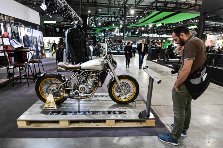 British CCM Spitfire.. Naked bike ekstim ini bisa menjadi ide modifikasi yang menarik di Indonesia. 