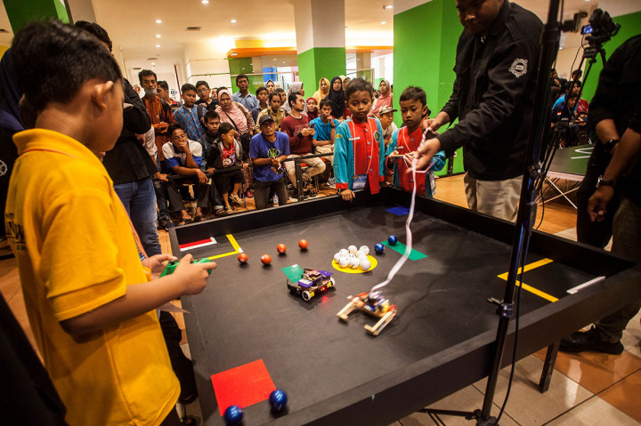 Acara yang digagas oleh Taman Pintar Yogyakarta tersebut diikuti ratusan pelajar tingkat SD hingga SMA dari Provinsi DI Yogyakarta dan Jawa Tengah.