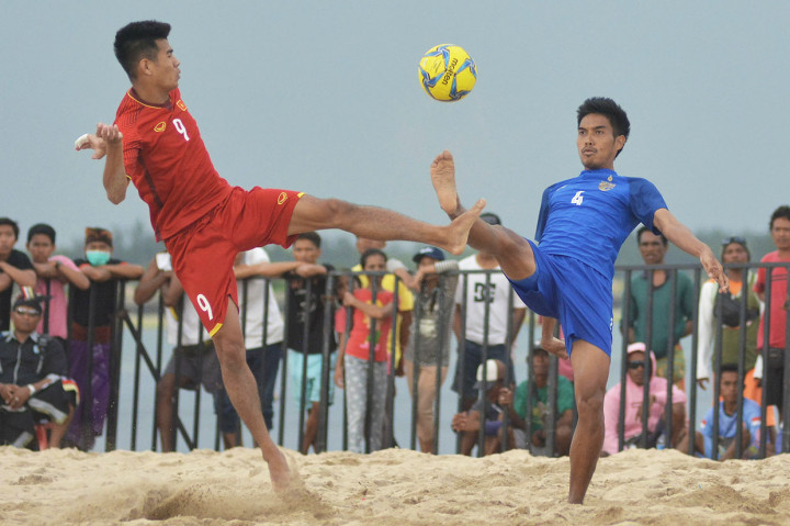 Kemenangan Vietnam pada laga tersebut bersumber dari gol-gol yang diciptakan oleh Nguyen Ahn Nhan (menit 14), Bui Tran Tuan Anh (menit 15), Ho Quoc Hung (menit 16), Nguyen Hoang Quan (menit 20), dan Tran Vinh Phong (menit 25 dan 33).