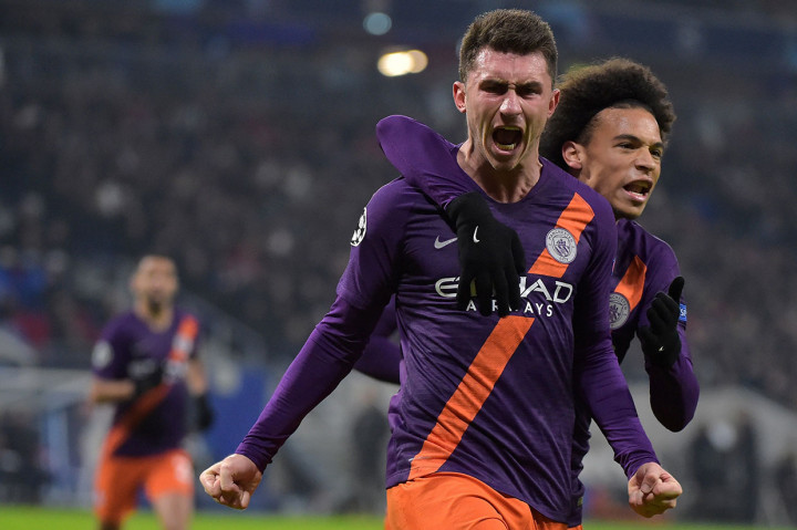 Tim tamu berhasil menyamakan kedudukan pada menit ke-62. Bola tendangan bebas diteruskan David Silva kepada Aymeric Laporte yang sigap menanduk bola untuk menaklukkan kiper Anthony Lopes.