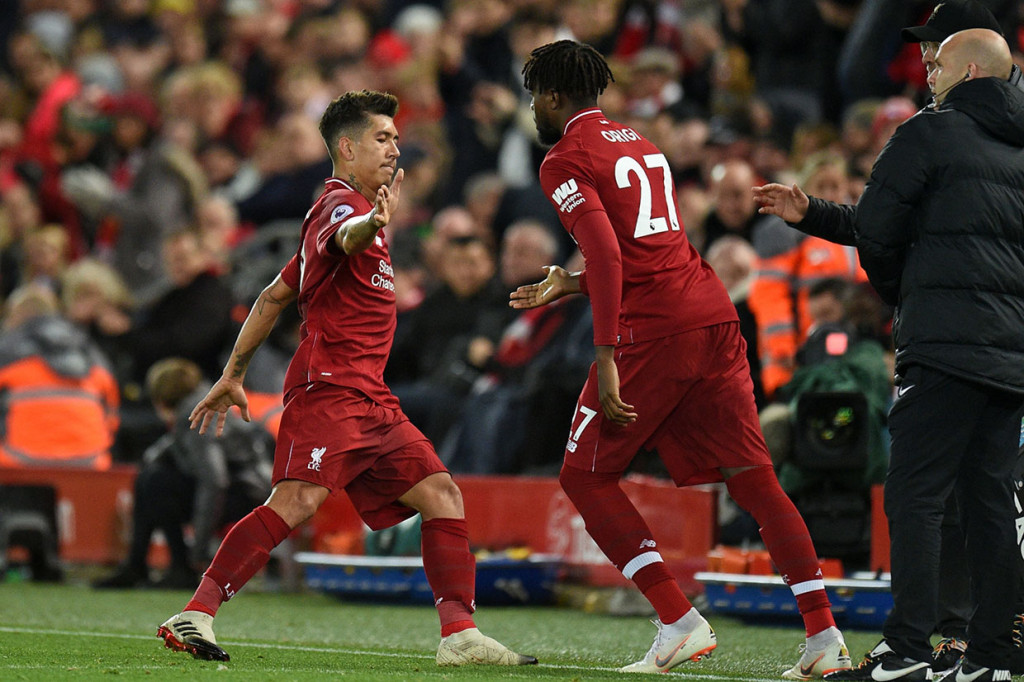 Penyerang Belgia itu masuk pada menit 84 menggantikan Roberto Firminho dan memperoleh tiga peluang, salah satunya berbuah gol meski hanya 12 menit berada di atas lapangan.