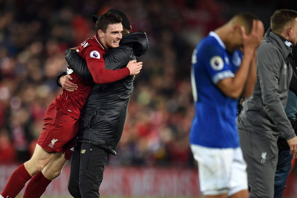 Kemenangan atas Everton membuat Liverpool tetap berada di urutan kedua klasemen dengan 36 poin, tertinggal dua poin dari pemuncak klasemen, Manchester City. Sedangkan Everton tertahan di urutan keenam dengan 22 poin.