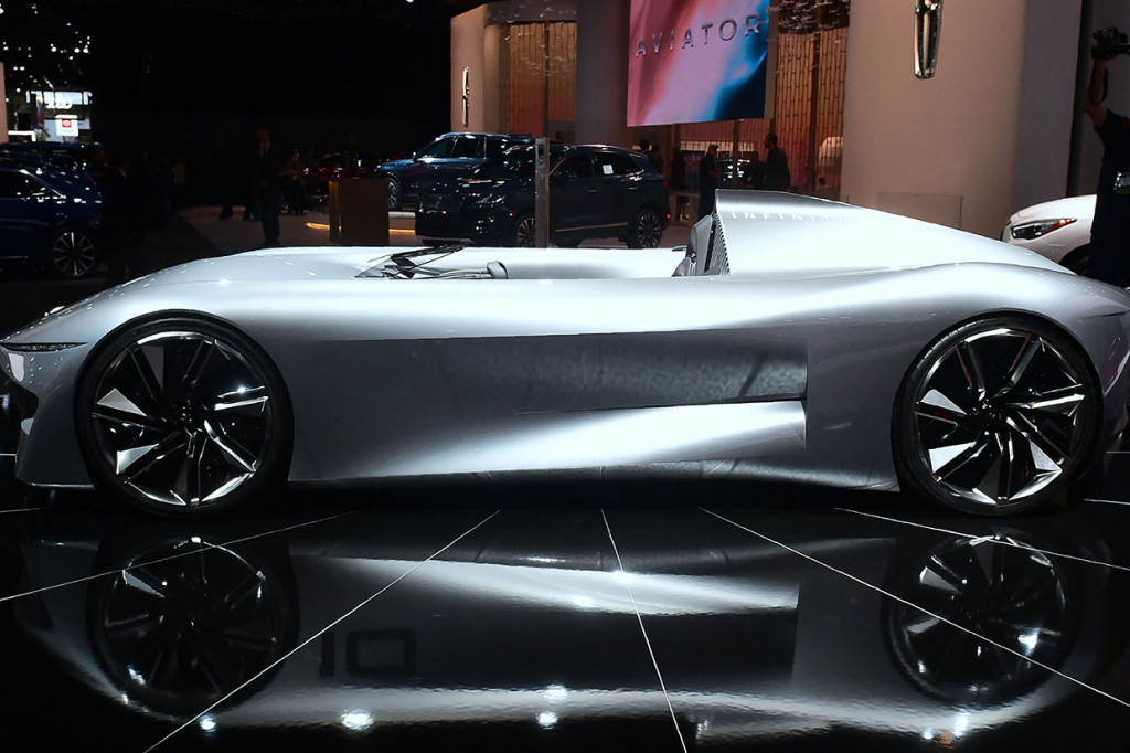 Penampilan  Infiniti 10 Concept EV.