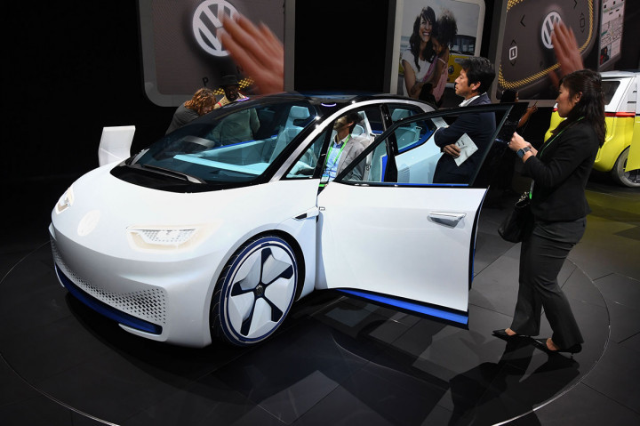 Mobil konsep I.D. hybrid.