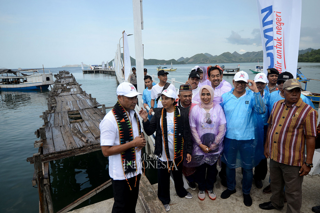 Dermaga Baru yang pembangunannya dikoordinasikan oleh Bank Mandiri dan dibantu oleh BRI, BNI, BTN, Pertamina dan PLN ini membutuhkan dana Rp4,38 miliar.