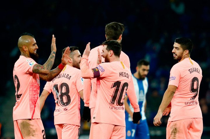 Skor 4-0 bagi Barcelona bertahan hingga laga usai. Kemenangan itu membuat Barcelona kian mantap di puncak klasemen dengan raihan 31 poin, menjaga jarak dari kejaran Sevilla (28) maupun Atletico Madrid (28). Sementara Espanyol (21) terperosok di urutan kesembilan.