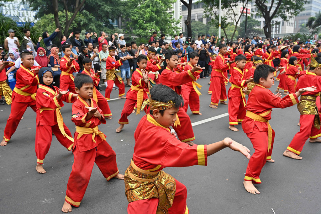 Pawai Budaya dalam acara Kongres Kebudayaan Indonesia tersebut menunjukkan keberagaman Indonesia dengan diikuti 3.400 peserta dan setiap provinsi diwakili oleh 100 peserta.