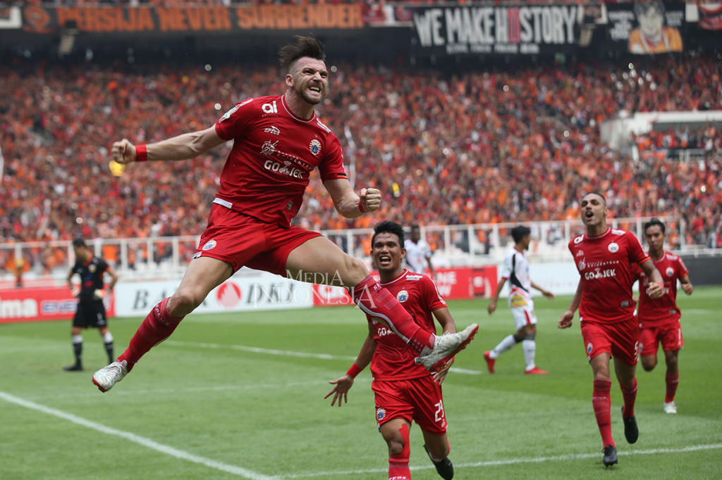 Dua gol Persija dicetak oleh penyerang Marko Simic pada menit ke-17 dan 59. Sementara gol Mitra Kukar dicetak Aldino Herdianto pada menit ke-88.