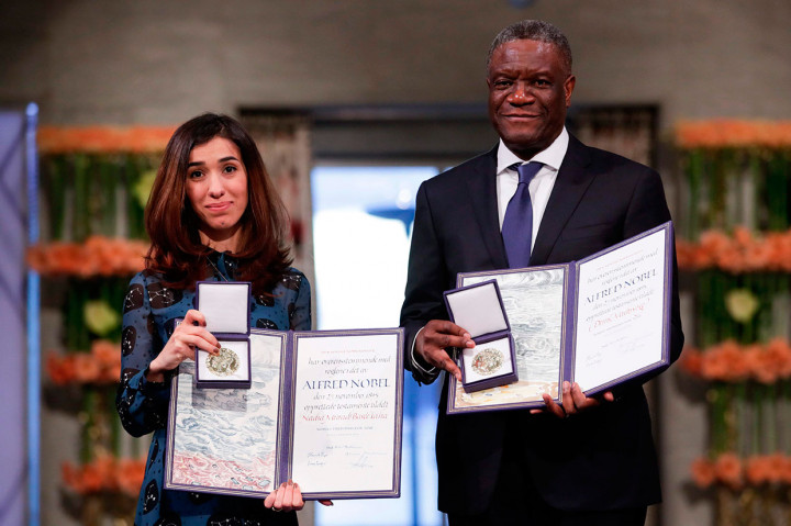 Murad bersama Mukwege dianugerahi Nobel Perdamaian untuk upaya mereka mengakhiri penggunaan kekerasan seksual sebagai senjata perang dan konflik bersenjata. Murad menjadi orang Irak pertama yang menerima penghargaan bergengsi tersebut.