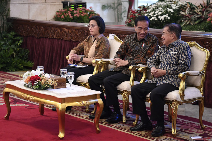 Sementara itu, Menteri Keuangan Sri Mulyani menjelaskan APBN 2019 mengambil tema 