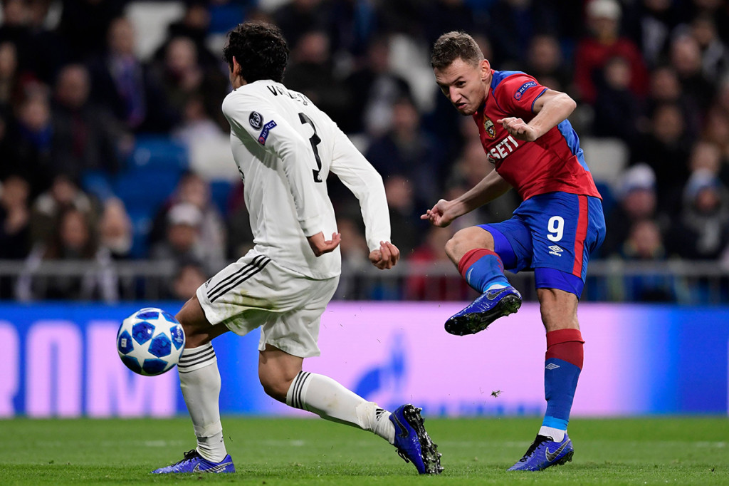 CSKA Moscow unggul pada menit ke-37 melalui gol yang dicetak Fedor Chalov. Ia memaksimalkan operan dari Arnor Sigurdsson.