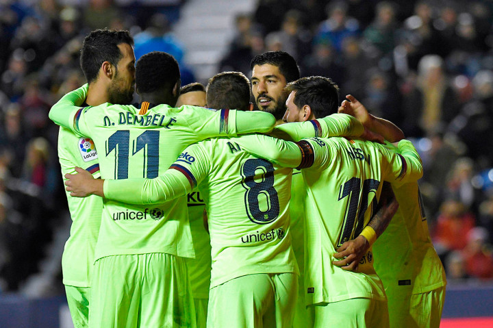 Dengan kemenangan tersebut Barcelona tetap memuncaki klasemen dengan 34 poin, kembali menjaga jarak aman dari pesaing terdekatnya, Sevilla (31) dan Atletico Madrid (31), sejauh tiga poin, sedangkan Levante (22) turun ke urutan kedelapan.