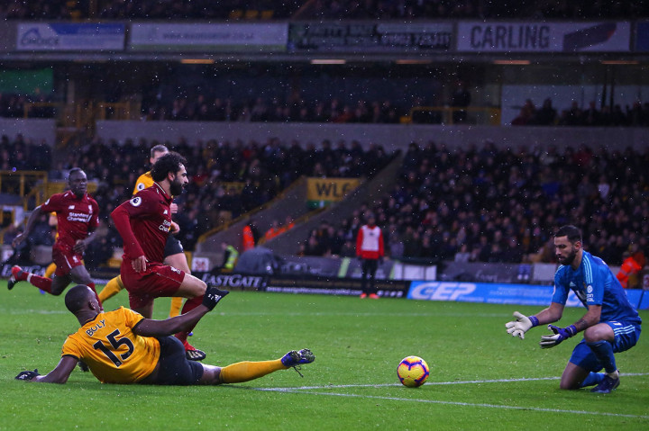 Sementara sepakan Salah masih dapat diantisipasi oleh Rui Patricio.