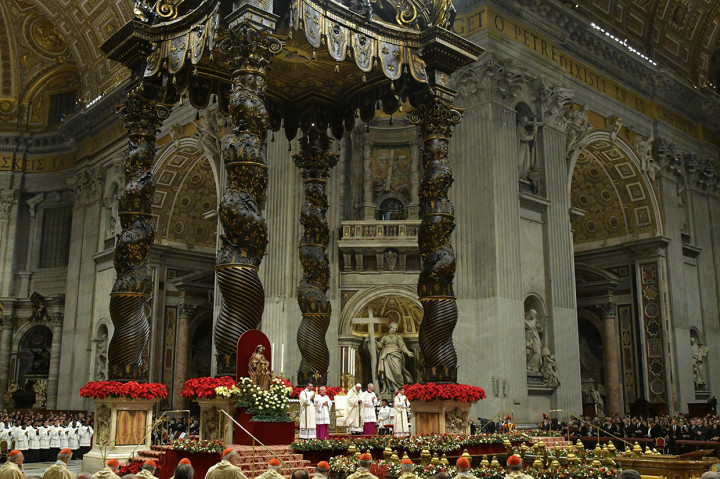 Ini merupakan Natal keenam bagi pria berusia 82 tahun ini sebagai kepala Gereja Katolik Roma.