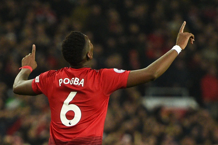 Pogba mencetak gol kedua pada menit ke-78 untuk membawa MU unggul 3-0.
