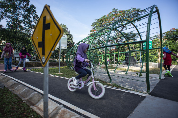 Taman lalu lintas ini guna memperkenalkan kepada anak-anak tentang budaya disiplin sejak dini. 
